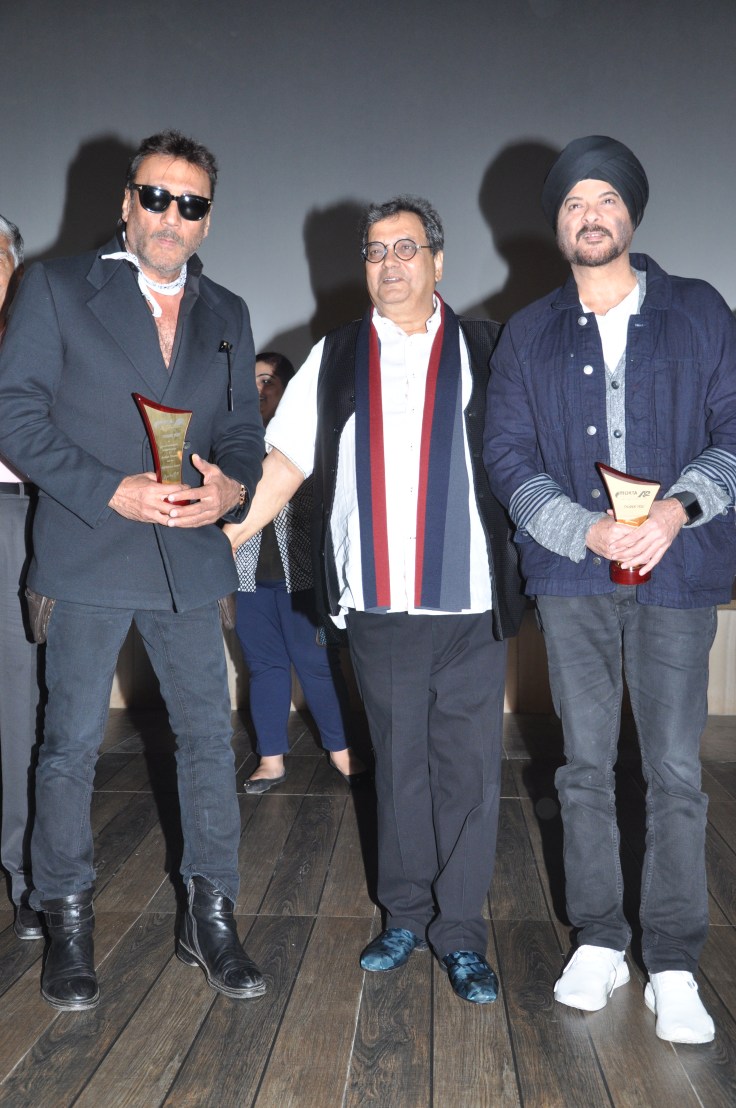 subhash-ghai-with-reel-life-ram-lakhan-jackie-shroff-and-anil-kapoor-at-the-launch-of-mukta-a2-new-excelsior-cinema
