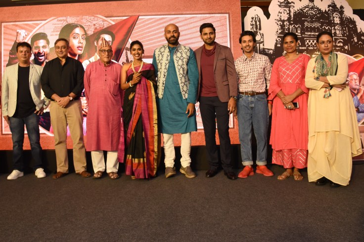 Milind Gadagkar- SVP &amp; Head Content Development, ZEE5, Sachin Khedekar, Mohan Agashe, Anjali Patil, Jayprad Desai, Vaibhav Tatwawaadi, Abhay Mahajan, Chaya Kadam, Ashwini Kalsekar