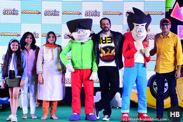 L-R-Ruhanika-Dhawan-Anu-Sikka-Head-Content-Kids-Entertainment-Cluster-Viacom18-Nina-Jaipuria-Head-Hindi-Mass-Entertainment-and-the-Kids-TV-Network-at-Viacom18-Rohit-Shetty-Vikram-Vetturi-Creative